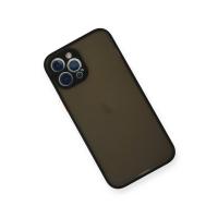 Newface iPhone 12 Pro Kılıf Montreal Silikon Kapak - Siyah