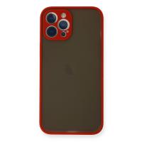 Newface iPhone 12 Pro Max Kılıf Montreal Silikon Kapak - Kırmızı