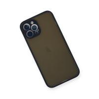 Newface iPhone 12 Pro Max Kılıf Montreal Silikon Kapak - Lacivert