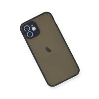 Newface iPhone 12 Mini Kılıf Montreal Silikon Kapak - Lacivert