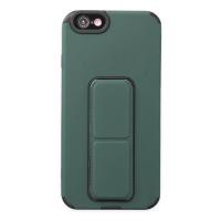 Newface iPhone 6 Kılıf Mega Standlı Silikon - Yeşil
