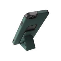 Newface iPhone 6 Kılıf Mega Standlı Silikon - Yeşil