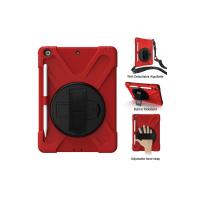 Newface iPad 5 Air 9.7 Kılıf Amazing Tablet Kapak - Kırmızı