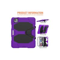 Newface iPad Pro 11 (2020) Kılıf Griffin Tablet Kapak - Mor