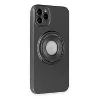 Newface iPhone 12 Pro Kılıf Lukka Magneticsafe Kapak - Siyah