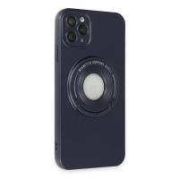 Newface iPhone 12 Pro Max Kılıf Lukka Magneticsafe Kapak - Lacivert