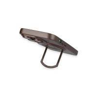 Newface iPhone 13 Pro Kılıf Lukka Magneticsafe Kapak - Kahverengi