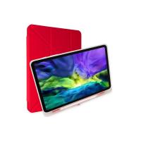 Newface iPad 10.2 (8.nesil) Kılıf Kalemlikli Mars Tablet Kılıfı - Kırmızı