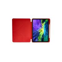 Newface iPad Air 4 10.9 Kılıf Kalemlikli Mars Tablet Kılıfı - Kırmızı