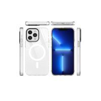 Newface iPhone 12 Pro Max Kılıf Beta Magneticsafe Silikon - Şeffaf