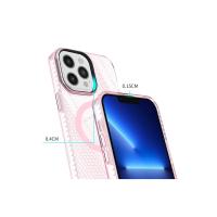 Newface iPhone 12 Pro Max Kılıf Beta Magneticsafe Silikon - Pembe