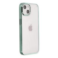 Newface iPhone 14 Kılıf Element Silikon - Yeşil