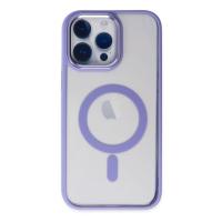 Newface iPhone 14 Pro Kılıf Room Magneticsafe Silikon - Lila