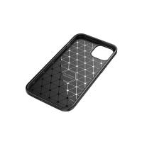 Newface iPhone 14 Kılıf Auto Focus Karbon Kapak - Siyah