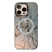 Newface iPhone 13 Pro Max Kılıf Venüs Magneticsafe Desenli Kapak - Venüs - 5