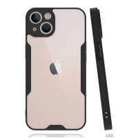 Newface iPhone 14 Kılıf Platin Silikon - Siyah