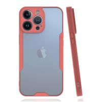 Newface iPhone 14 Pro Max Kılıf Platin Silikon - Pembe