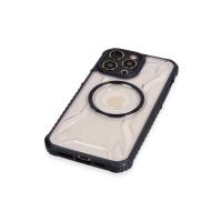 Newface iPhone 13 Pro Kılıf Prag Magneticsafe Kapak - Siyah