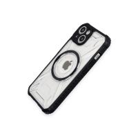 Newface iPhone 14 Kılıf Prag Magneticsafe Kapak - Siyah