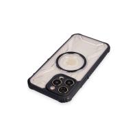 Newface iPhone 14 Pro Max Kılıf Prag Magneticsafe Kapak - Siyah