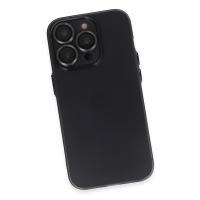 Newface iPhone 13 Pro Max Kılıf Luko Lens Silikon - Siyah