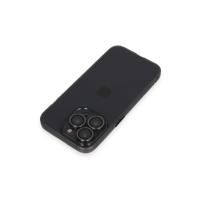 Newface iPhone 13 Pro Max Kılıf Luko Lens Silikon - Siyah