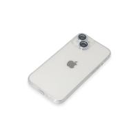 Newface iPhone 14 Kılıf Luko Lens Silikon - Sierra Blue