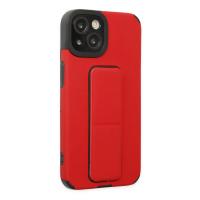Newface iPhone 14 Plus Kılıf Mega Standlı Silikon - Kırmızı