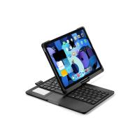 Newface iPad Pro 11 (2021) Kılıf Magic Dönen Klavyeli Tablet Kılıf - Siyah