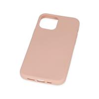 Newface iPhone 11 Pro Max Kılıf Nano içi Kadife Silikon - Pudra