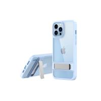 Newface iPhone 13 Pro Kılıf Rolet Stand Kapak - Sierra Blue
