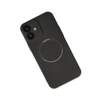 Newface iPhone 12 Kılıf Jack Magneticsafe Lens Silikon - Siyah