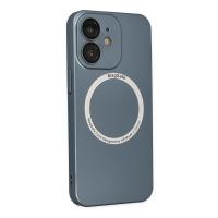 Newface iPhone 12 Kılıf Jack Magneticsafe Lens Silikon - Sierra Blue