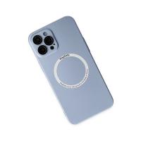 Newface iPhone 12 Pro Kılıf Jack Magneticsafe Lens Silikon - Sierra Blue