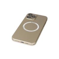 Newface iPhone 12 Pro Kılıf Jack Magneticsafe Lens Silikon - Gold