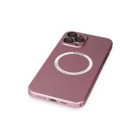 Newface iPhone 12 Pro Kılıf Jack Magneticsafe Lens Silikon - Rose Gold