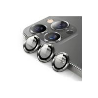 Newface iPhone 12 Pro Max Valdez Metal Kamera Lens - Siyah