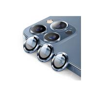 Newface iPhone 12 Pro Max Valdez Metal Kamera Lens - Mavi