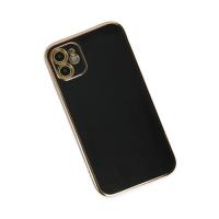 Newface iPhone 12 Kılıf Volet Silikon - Siyah