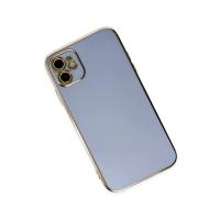 Newface iPhone 12 Kılıf Volet Silikon - Mavi