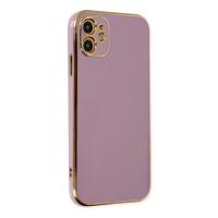 Newface iPhone 12 Kılıf Volet Silikon - Mor