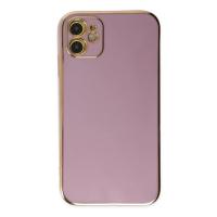 Newface iPhone 12 Kılıf Volet Silikon - Mor