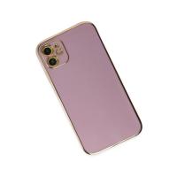 Newface iPhone 12 Kılıf Volet Silikon - Mor