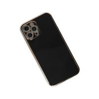 Newface iPhone 12 Pro Kılıf Volet Silikon - Siyah