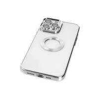 Newface iPhone 14 Pro Kılıf Slot Silikon - Gümüş