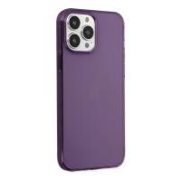 Newface iPhone 14 Pro Kılıf Pc Sert Şeffaf Kapak - Mor