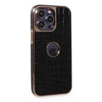 Newface iPhone 13 Pro Max Kılıf Snake Kapak - Siyah