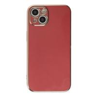 Newface iPhone 14 Kılıf Volet Silikon - Kırmızı