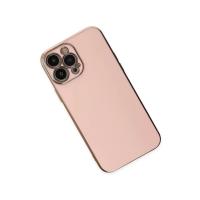 Newface iPhone 14 Pro Kılıf Volet Silikon - Pembe