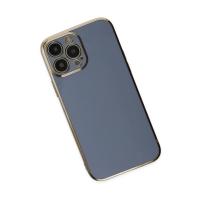 Newface iPhone 14 Pro Max Kılıf Volet Silikon - Mavi